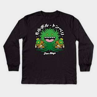 Fantasy Kawaii Enemies Kids Long Sleeve T-Shirt